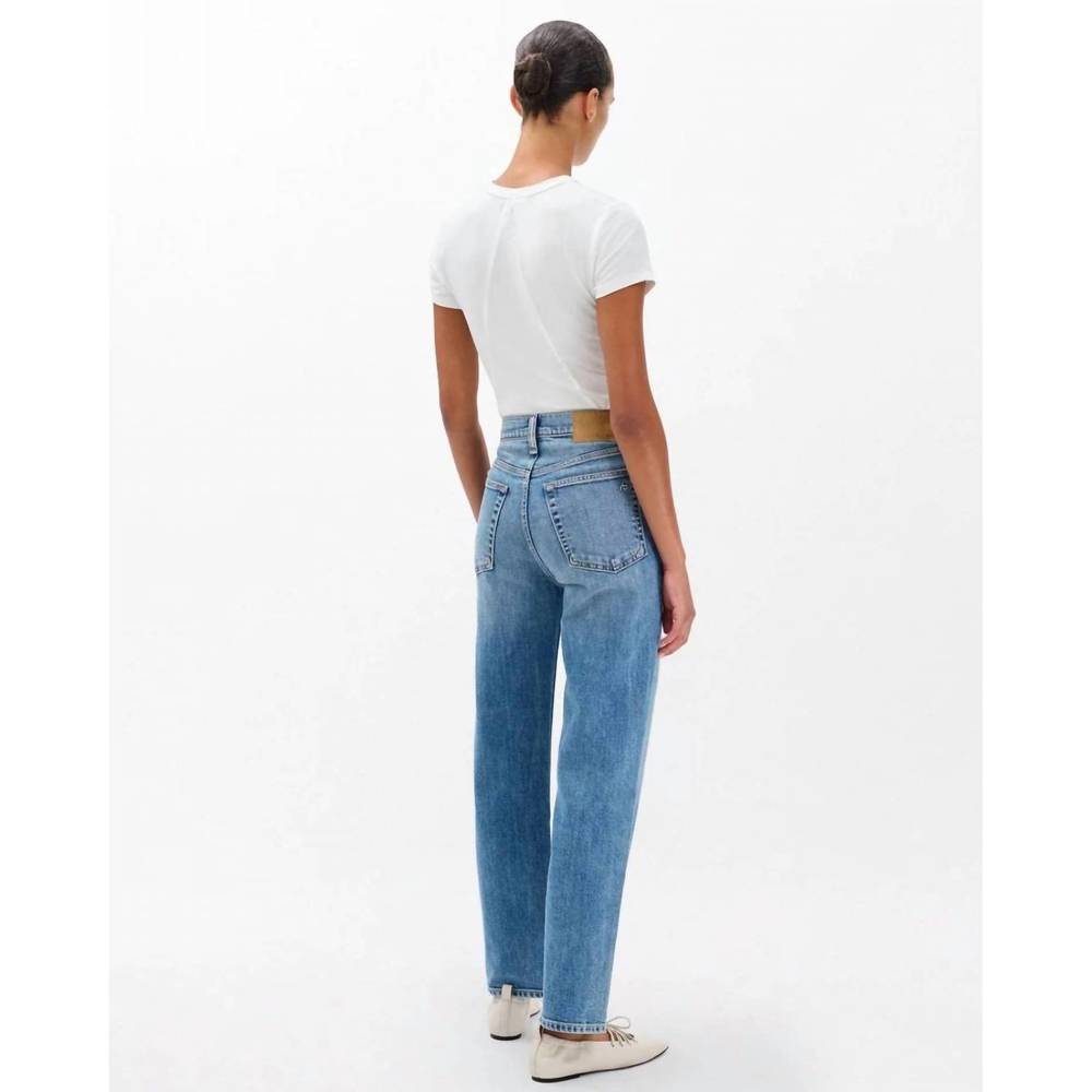 NEW RAG & BONE harlow ankle straight jeans in amity